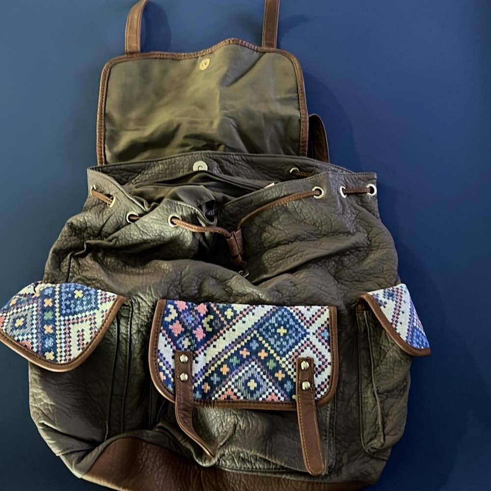 Brown Backpack - Picture 2 of 5